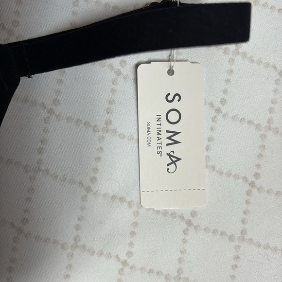 NWT Soma Black T-Shirt Bra with Molded Cups 38C Front Clasp - Picture 2 of 3